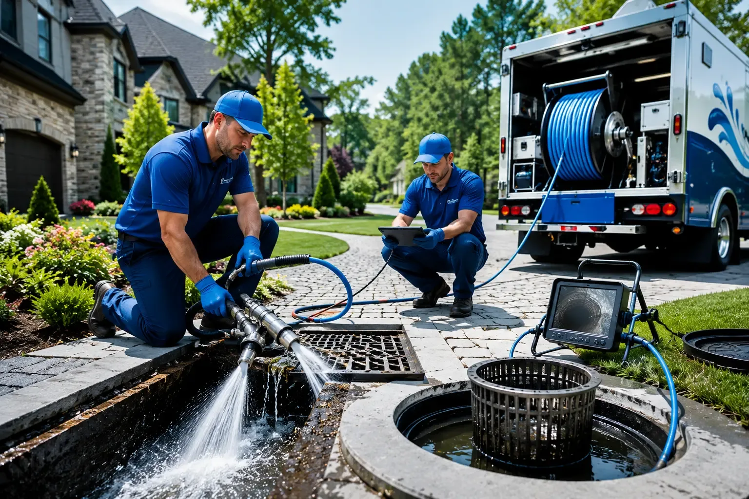 Local outdoor drain cleaning professionals in Howe, TX