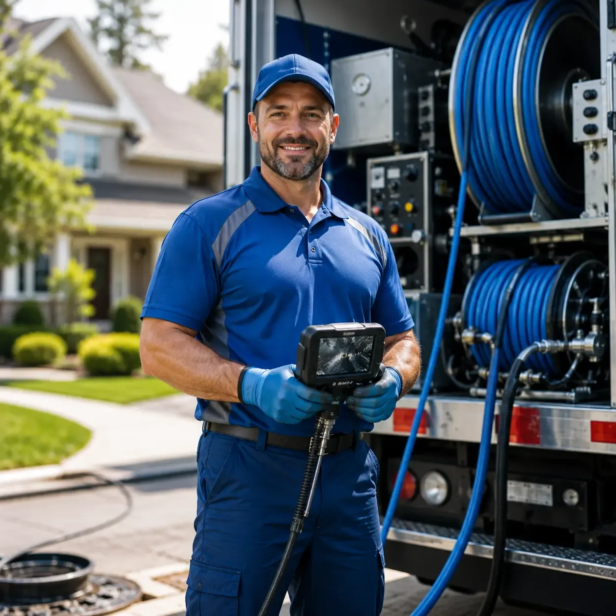 Local outdoor drain cleaning specialists in Howe, TX